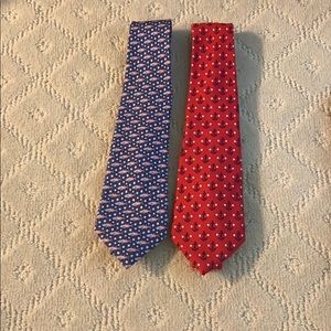 Set of boys vineyard vines ties